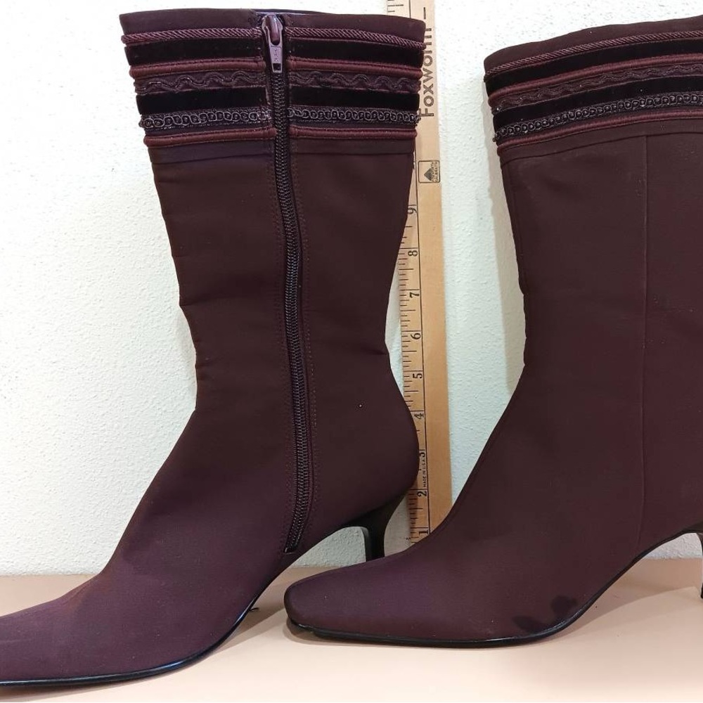 Cranberry ankle boots